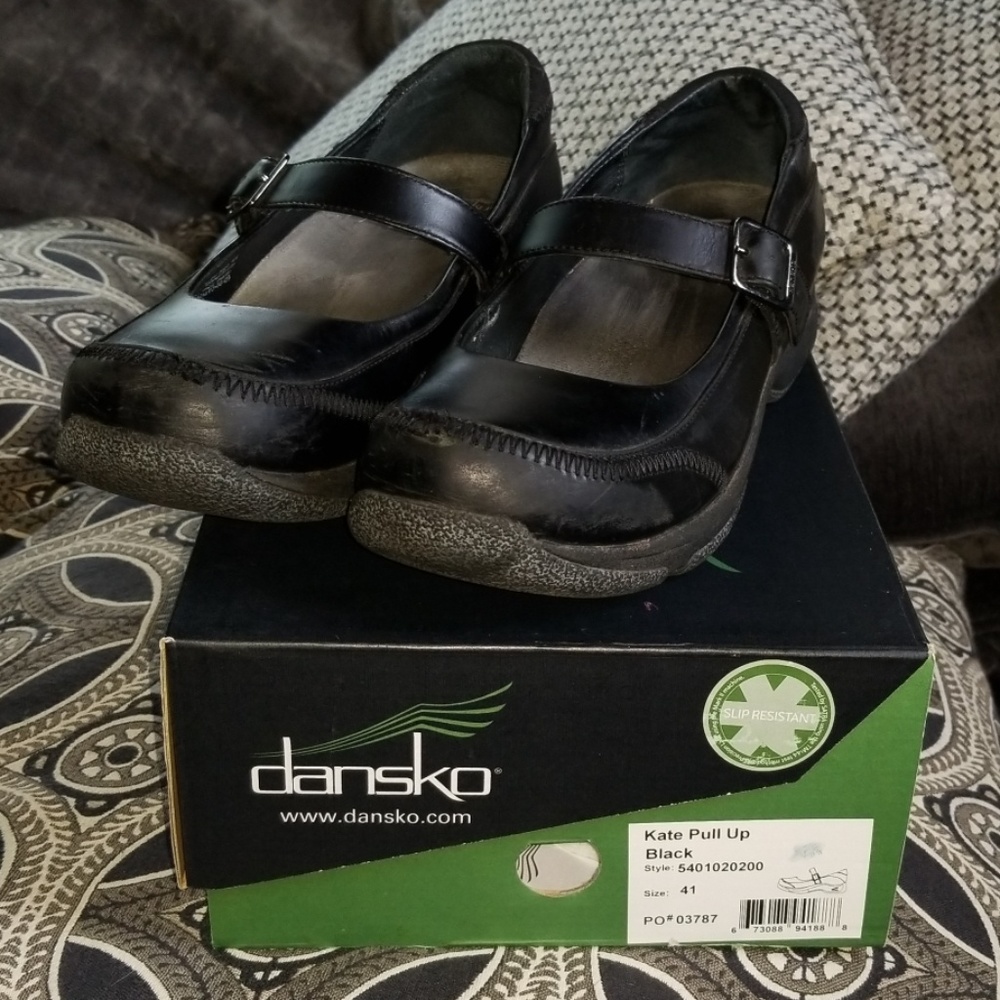 Dansko Black Mary Jane Size 11 Eu 41